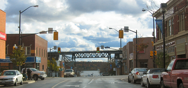 downtown parry sound